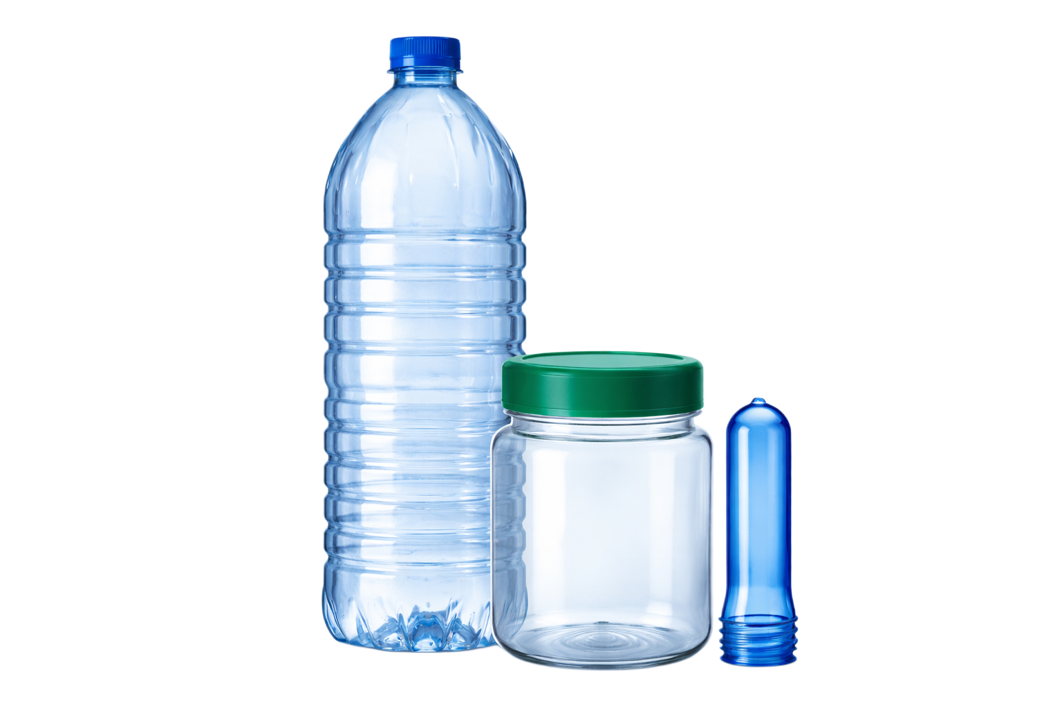 PET Bottles, Jars and Preforms